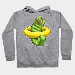 Caterpillar Swimming Lifebuoy Hoodie